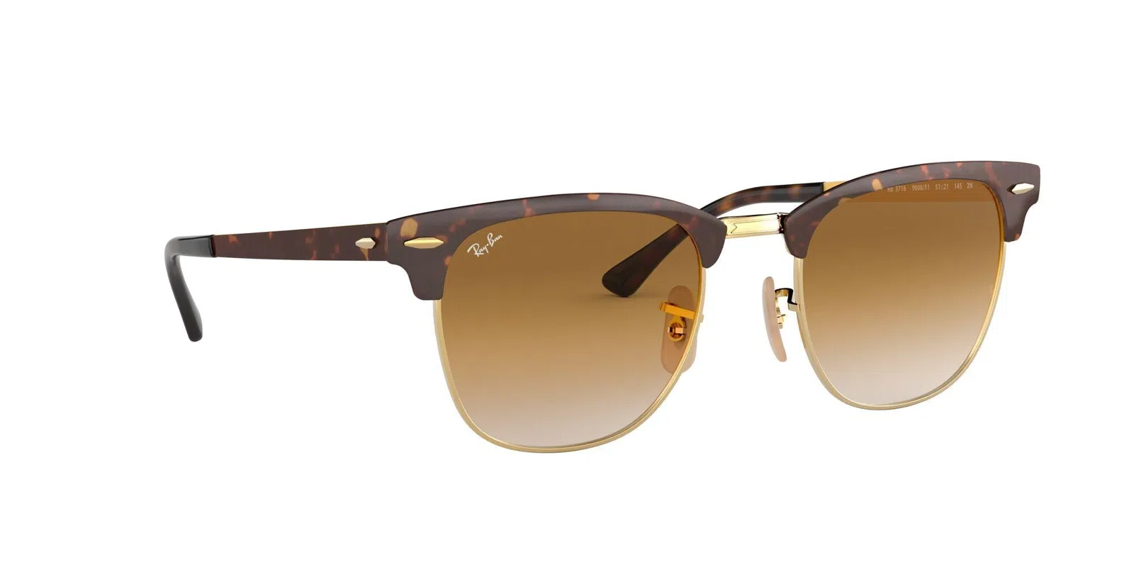Ray-Ban Clubmaster Metal 3716 Sunglasses - view 60